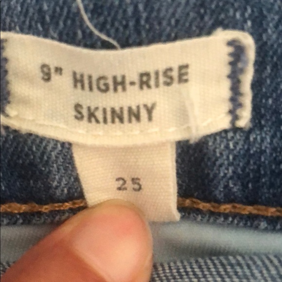Madewell High Rise Skinny Jeans - Picture 8 of 8